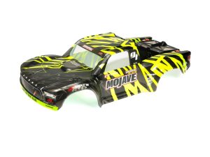 Arrma 1/7 Painted Body, Black/Green: MOJAVE 6S BLX