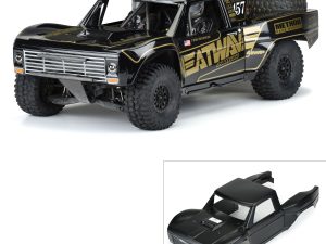 PRO 1/7 Pre-Cut 1967 Ford F-100 Heatwave Black: Unlimited Desert