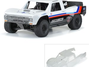 PRO 1/7 Pre-Cut 1967 Ford F-100 Truck Clear Body: Unlimited Dese