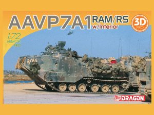 Dragon 1/72 AAVP7A1 RAM/RS with Interior