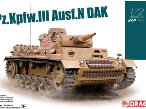 Dragon 1/72 PZKPFW III AUSF N DAK W/NEO