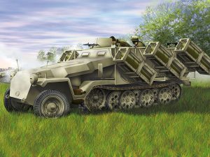 Dragon 1/72 Sdkfz.251 Ausfc Wurfrahmehn 40