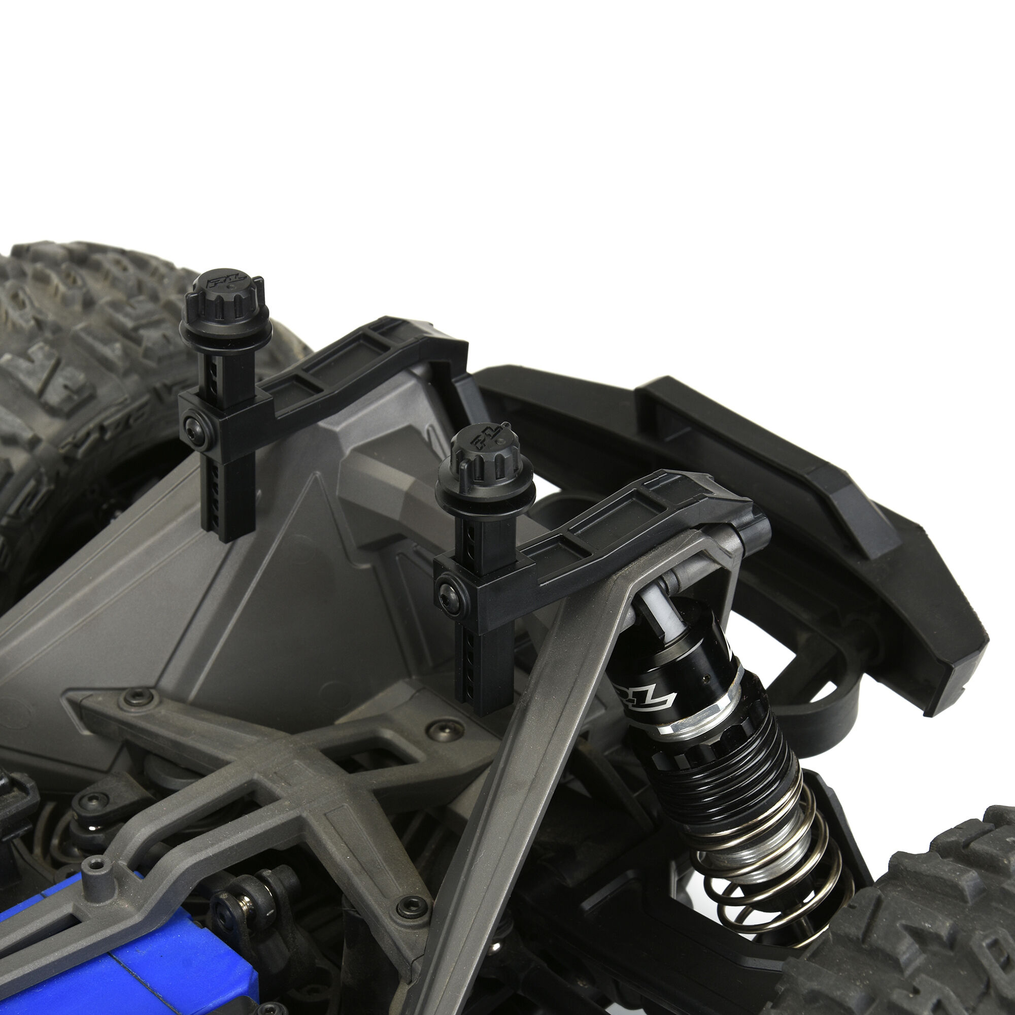 PRO 1/8 Extended Front/Rear Body Mounts: MAXX - Image 2