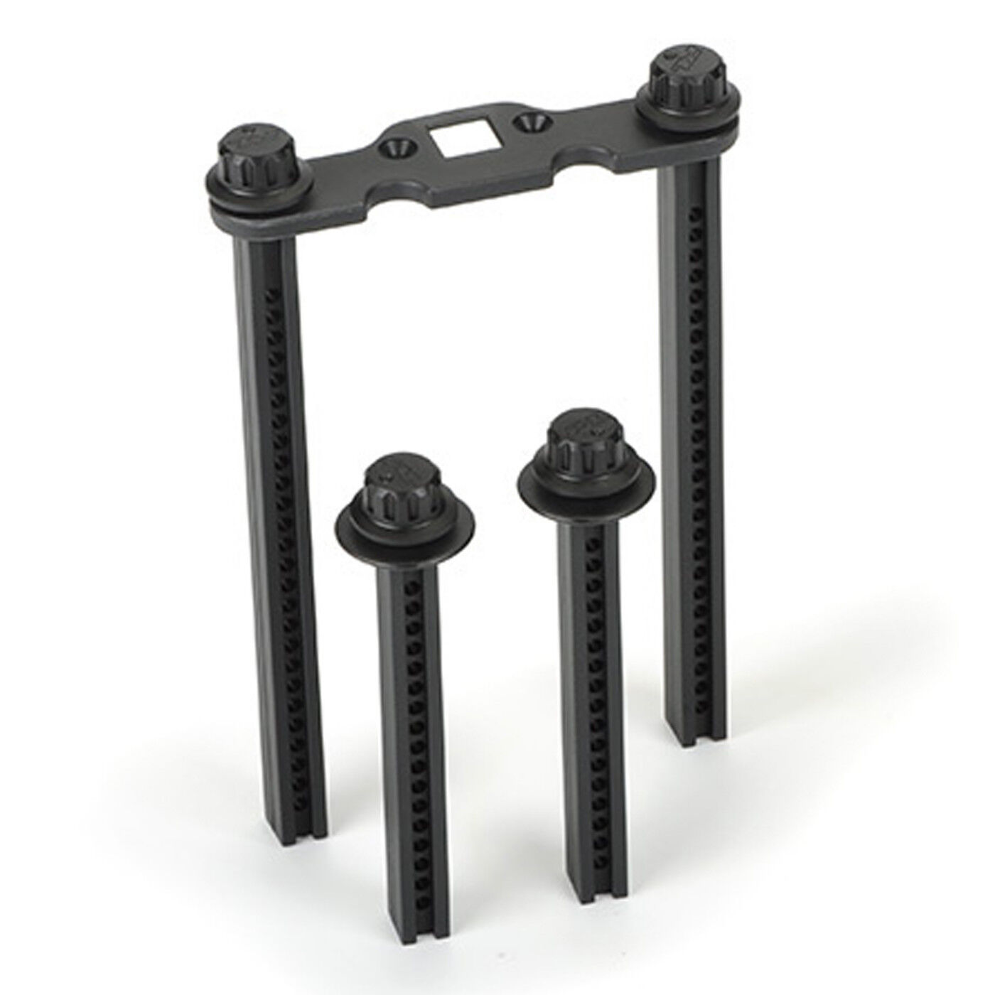 PRO 1/8 Extended Front/Rear Body Mounts: REVO 3.3, E-REVO & SUMM