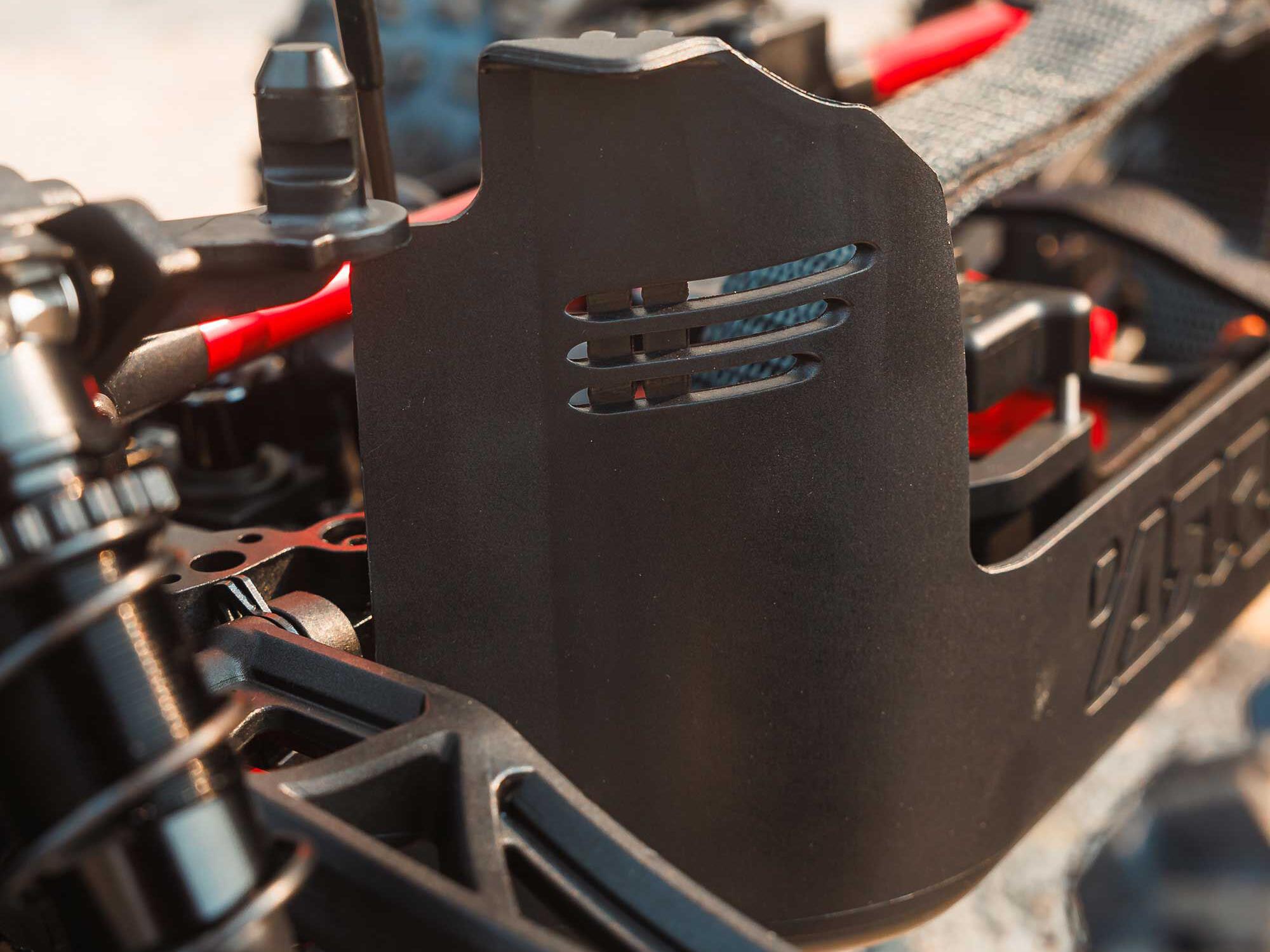 Arrma 1/8 KRATON 6S V6 4X4 BLX Speed Monster Truck RTR Blue/Orange - Image 11