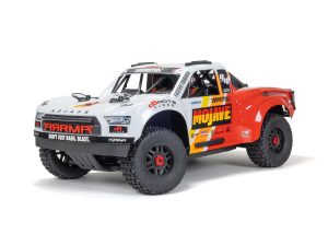 Arrma 1/8 MOJAVE 4S 4X4 BLX DT (with Centre Diff) RTR White