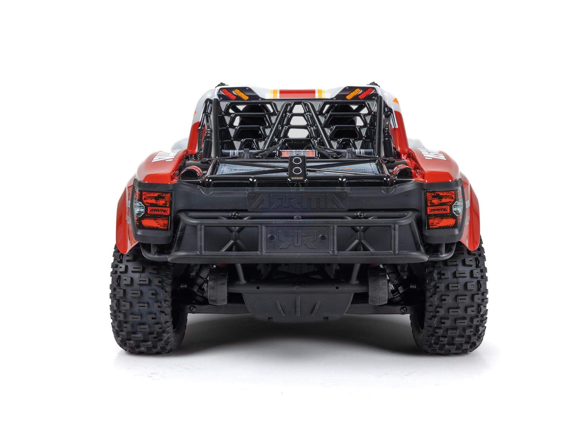 Arrma 1/8 MOJAVE 4S 4X4 BLX DT (with Centre Diff) RTR White - Image 3