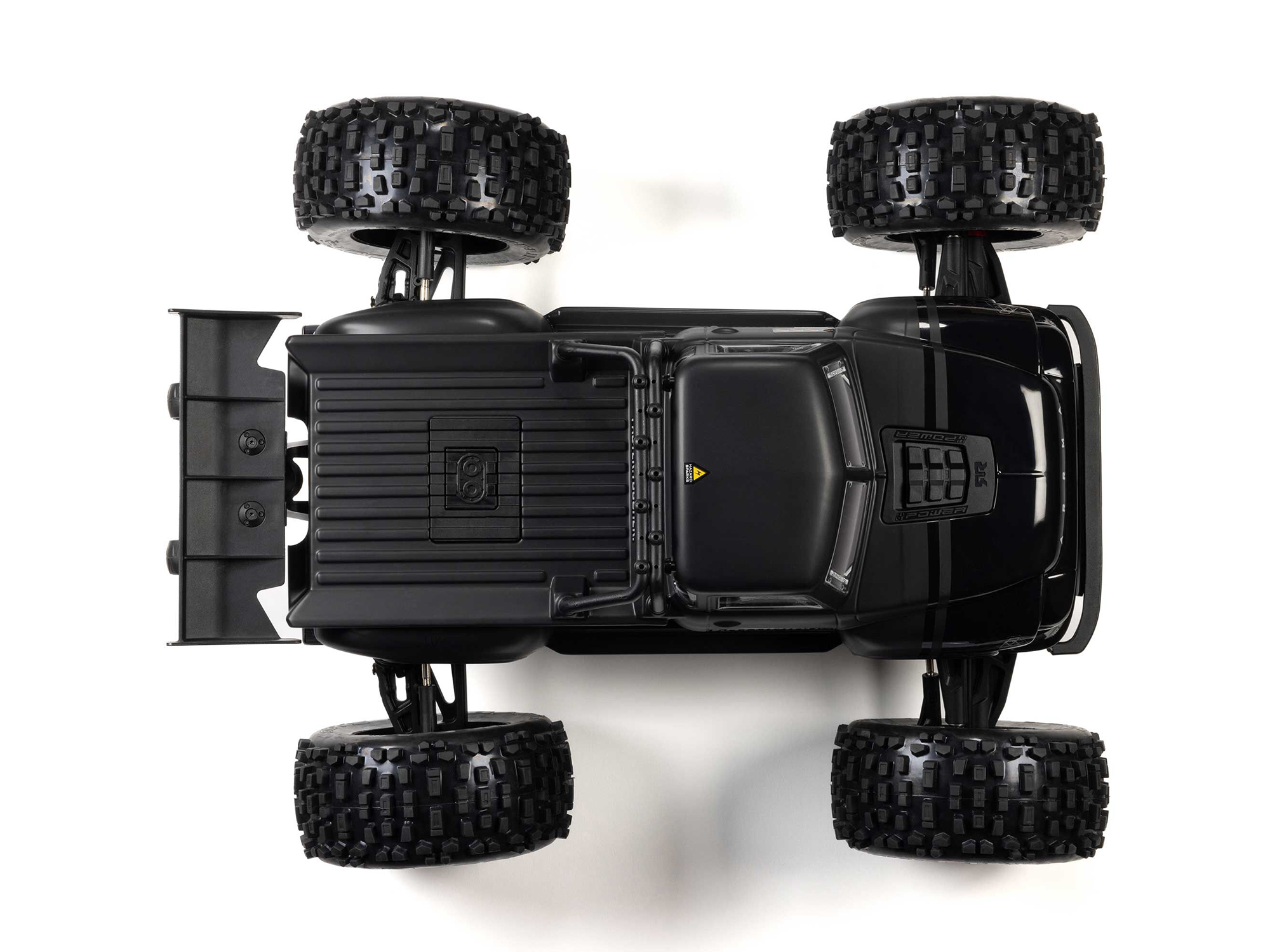 Arrma 1/8 NOTORIOUS 6S V6 4X4 BLX Stunt Truck RTR Black - Image 5