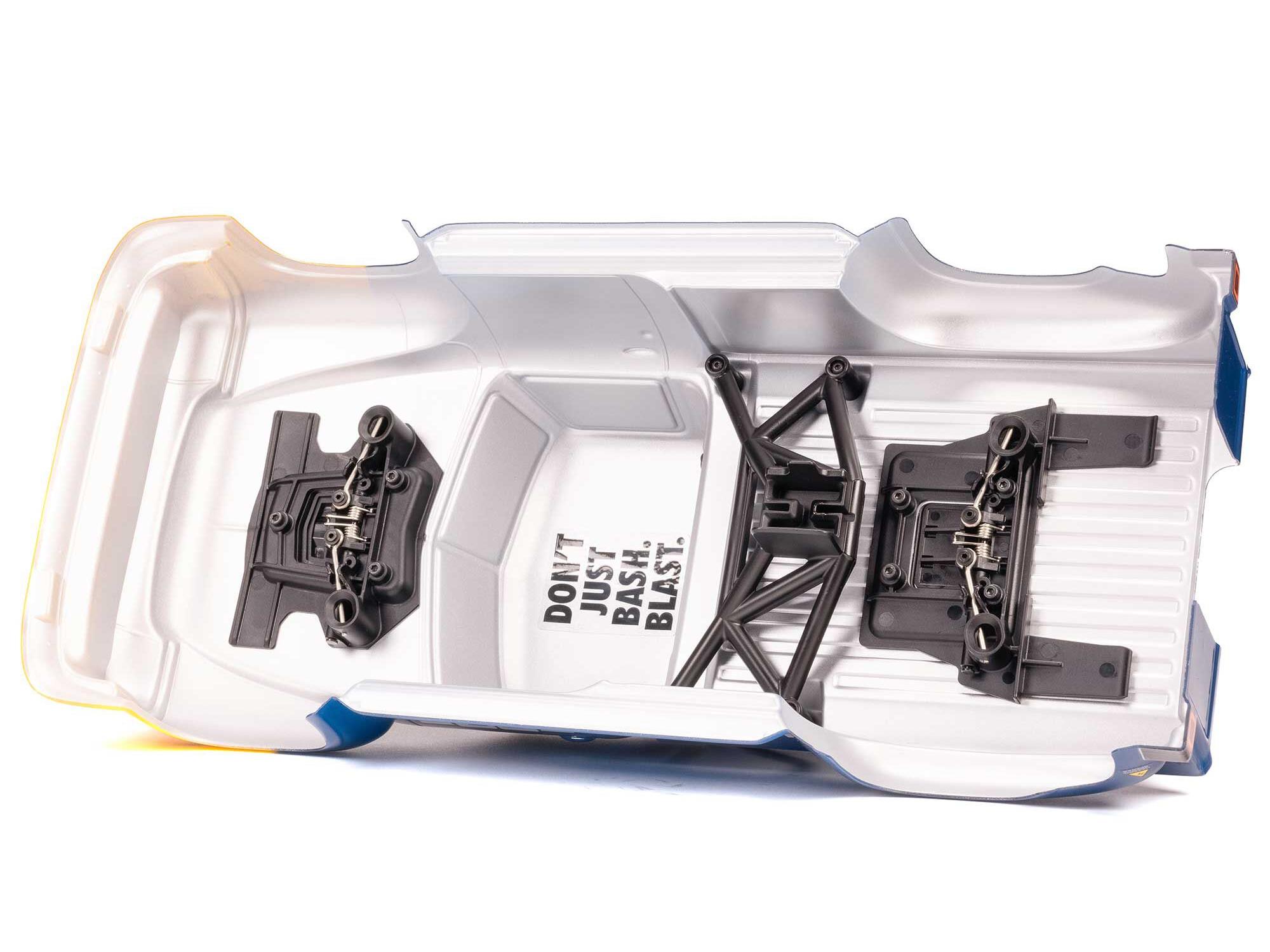 Arrma 1/8 NOTORIOUS 6S V6 4X4 BLX Stunt Truck RTR Black - Image 9