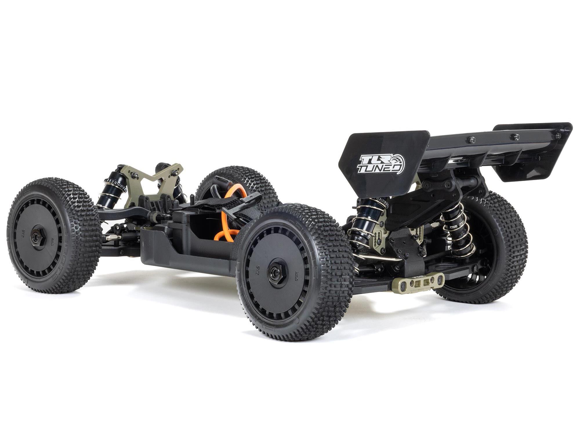 Arrma 1/8 TLR TUNED TYPHON 6S 4X4 BLX Buggy RTR Red/Blue - Image 16