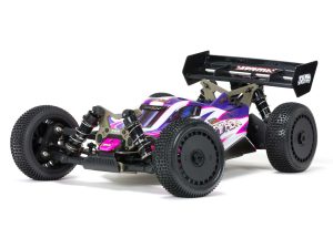 Arrma 1/8 TLR TUNED TYPHON Race Ready Roller Pink/Purple
