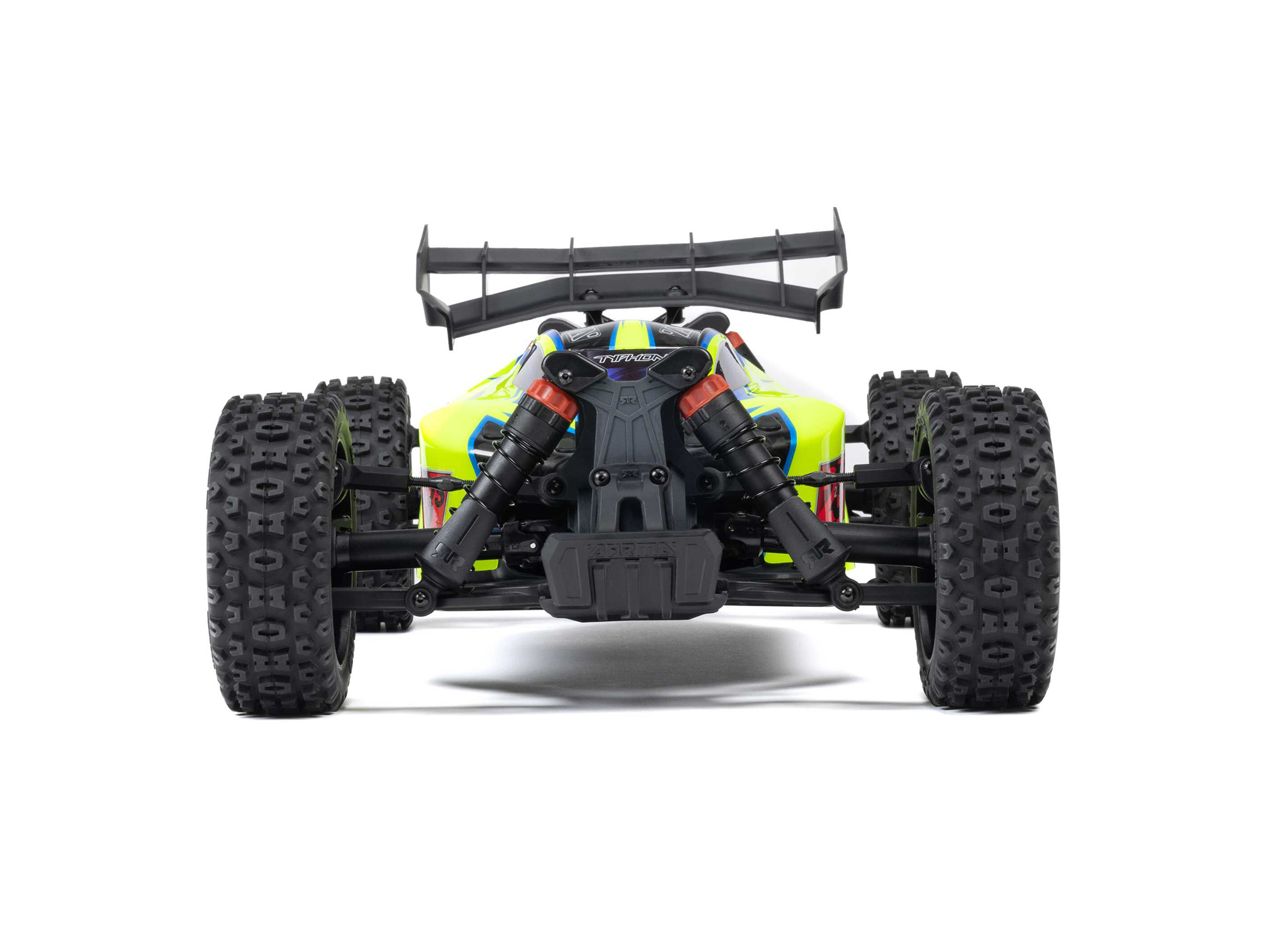 Arrma 1/8 TYPHON 223S BLX 4X4 Buggy RTR with DSC Yellow - Image 4