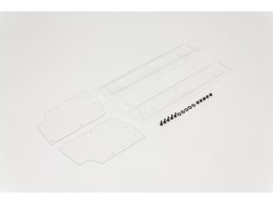 Arrma 1/8 Wing Set,Clear: VENDETTA