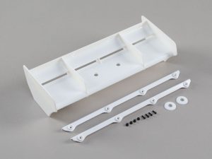 Team Losi Racing 1/8 Wing, White IFMAR