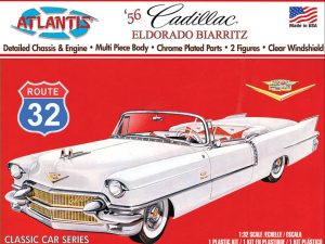 Atlantis Models 1956 Cadillac Eldorado with Glass