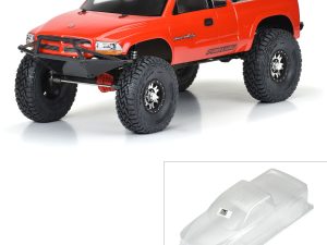 PRO 1997 Dodge Dakota Clear Body for 12.3" (313mm) Wheelbase Sca