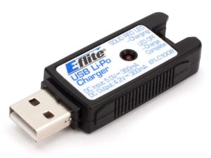 E-flite 1S USB Li-Po Charger, 300mA