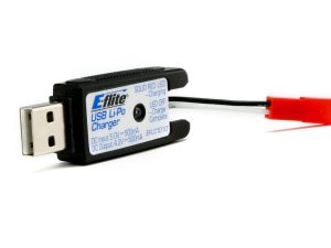 E-flite 1S USB Li-Po Charger, 500mA, JST: 180 QX HD