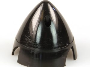 JP 2 1/2in (63mm) 3-Blade Black Nylon Spinner