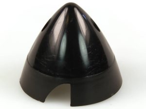 JP 2 1/2in (63mm) Black Nylon Spinner