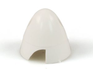 JP 2 1/4in (56mm) White Nylon Spinner