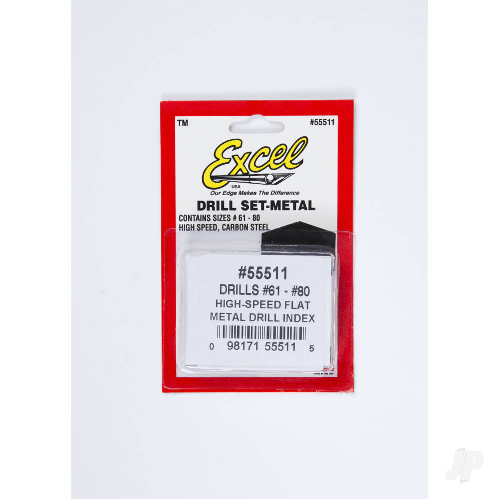 Excel 20 Piece Drill Metal Case #61 to #80 (Carded) - Image 5