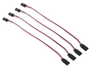 Flite Test 20cm Servo Extension (4 pcs)