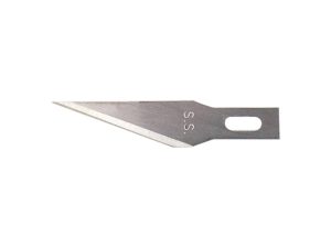 Excel #21 Stainless Steel Blade, Shank 0.25" (0.58 cm) (5 pcs) (Carded)