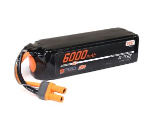 Spektrum 22.2V 6000mAh 6S 120C Smart G2 Pro Air LiPo Battery: IC5