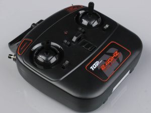 Top RC 2.4 GHz 4-Channel Transmitter (Mode 1) (BF-109 / P51-D / Spitfire)