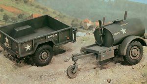 Italeri 250 GAL.S TANK TRAILER - M101 CARGO TRAILER