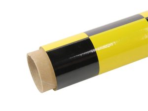 Oracover 2m ORACOVER Fun-5 Large Chequered, Yellow + Black (60cm width)