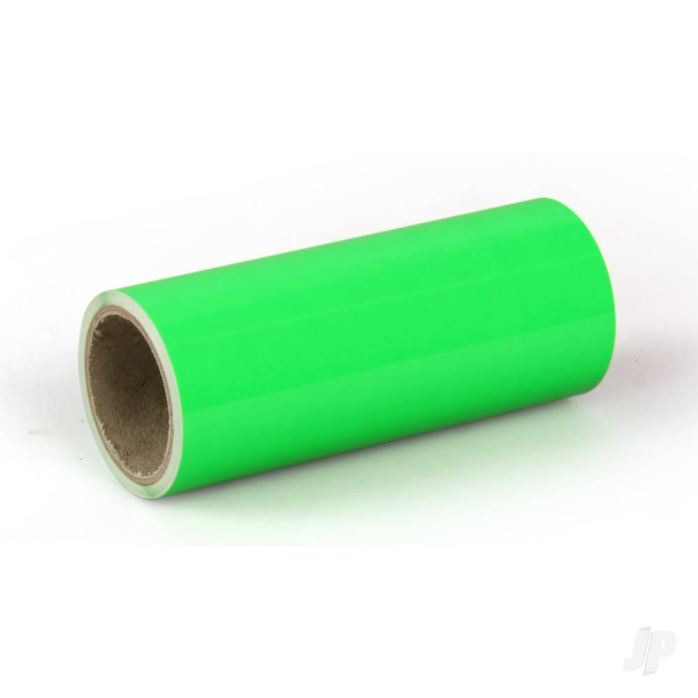 Oracover 2m ORATRIM Fluorescent Green (9.5cm width)