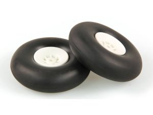 JP 3 1/2in - (87mm) White Wheels (2 pcs)