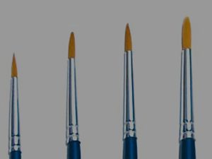 Italeri 3 Brush Synthetic Round - SINGLE PACK