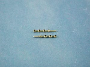 Ripmax 3 Hole Stanchion, Brass 10mm (Pk10)