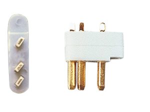 Multiplex 3-Pin Servo Plugs 5 pcs (MULTIPLEX) 85218