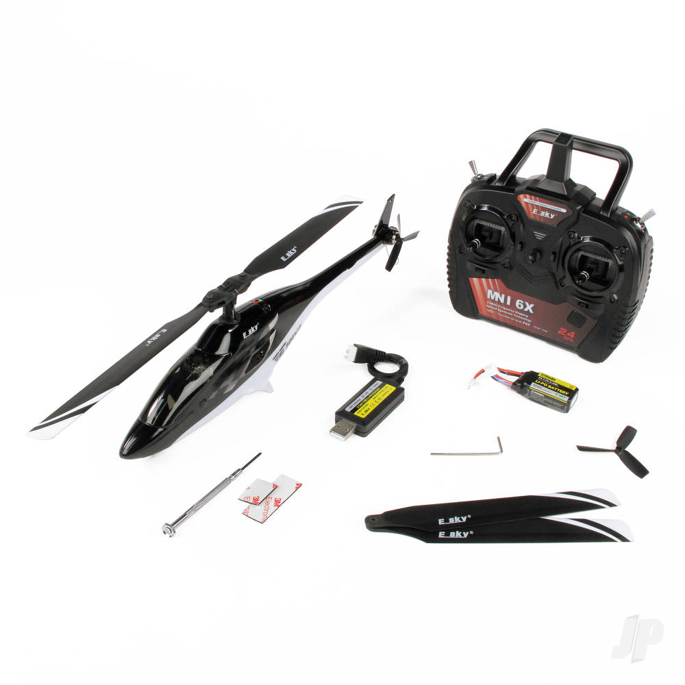 ESKY 300 V2 RTF Fixed Pitch Flybarless Helicopter, Mode 2 - Image 3