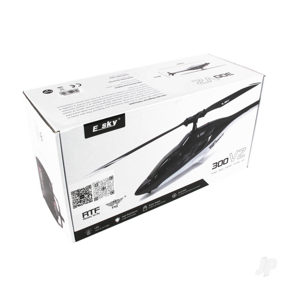 ESKY 300 V2 RTF Fixed Pitch Flybarless Helicopter, Mode 2 - Image 10