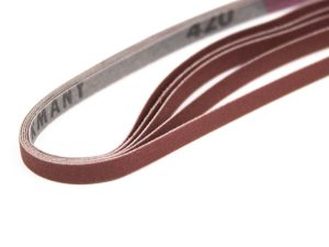 Excel #320 Grit Belts, Green (5 pcs) (Carded)