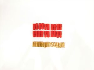 FUSION 3.5mm Gold 10prs w/polarity housing