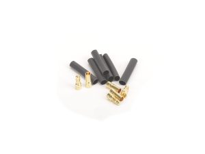 Core RC 3.5mm Gold Banana Bullets M/F 3prs + Shrink Tube