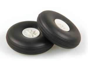 JP 3in - (75mm) White Wheels (2 pcs)