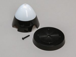 E-flite 4-blade Spinner, 75mm: P-51D 1.2m