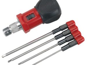 Dynamite 4-Piece Metric Hex Wrench Set with Handle