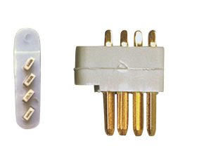 Multiplex 4-Pin Servo Plug 5pcs (MPX)