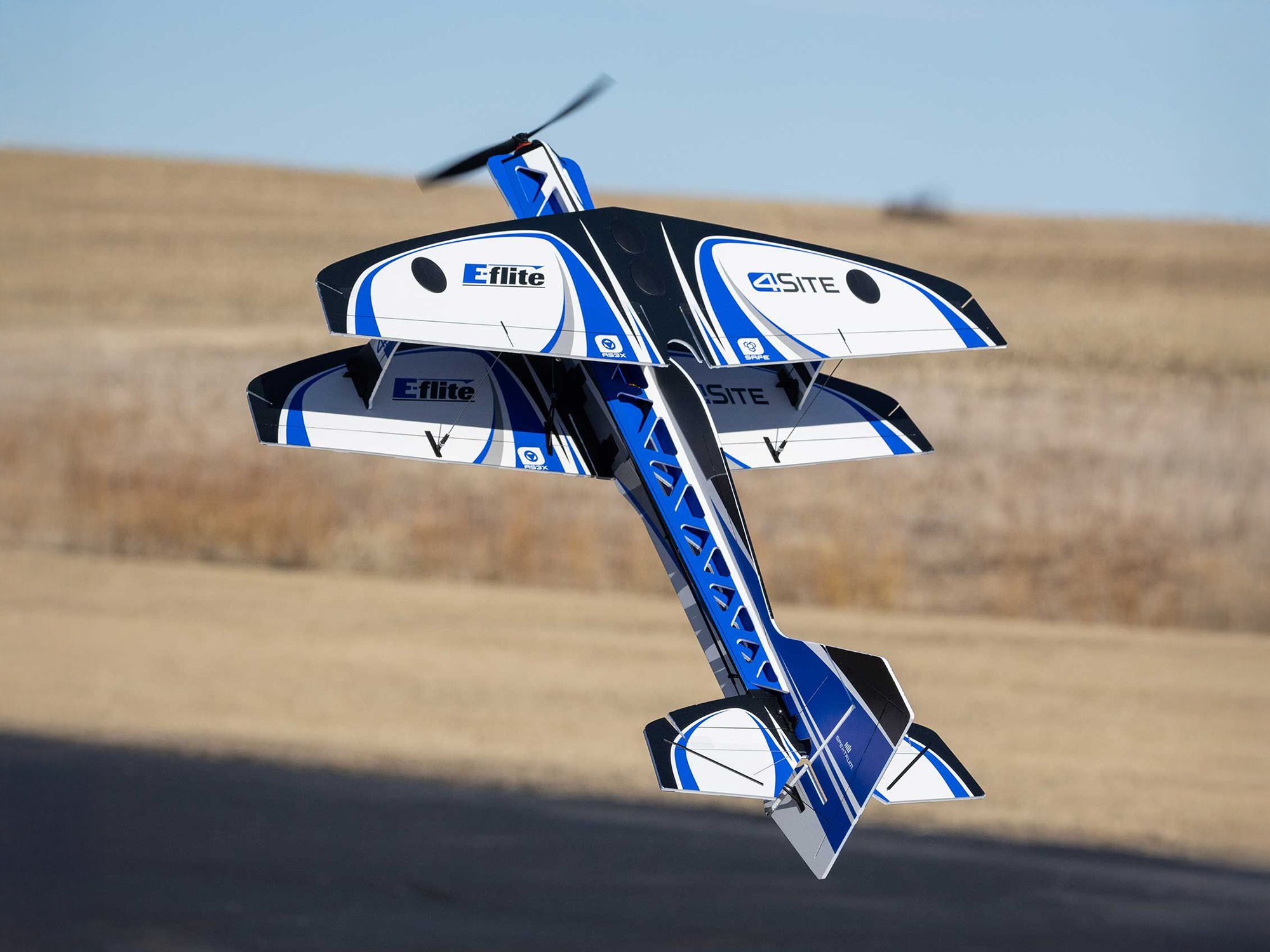 E-flite 4-Site 3D FF (Flat Foamy) 800mm BNF Basic with AS3X+ & SAFE - Image 16