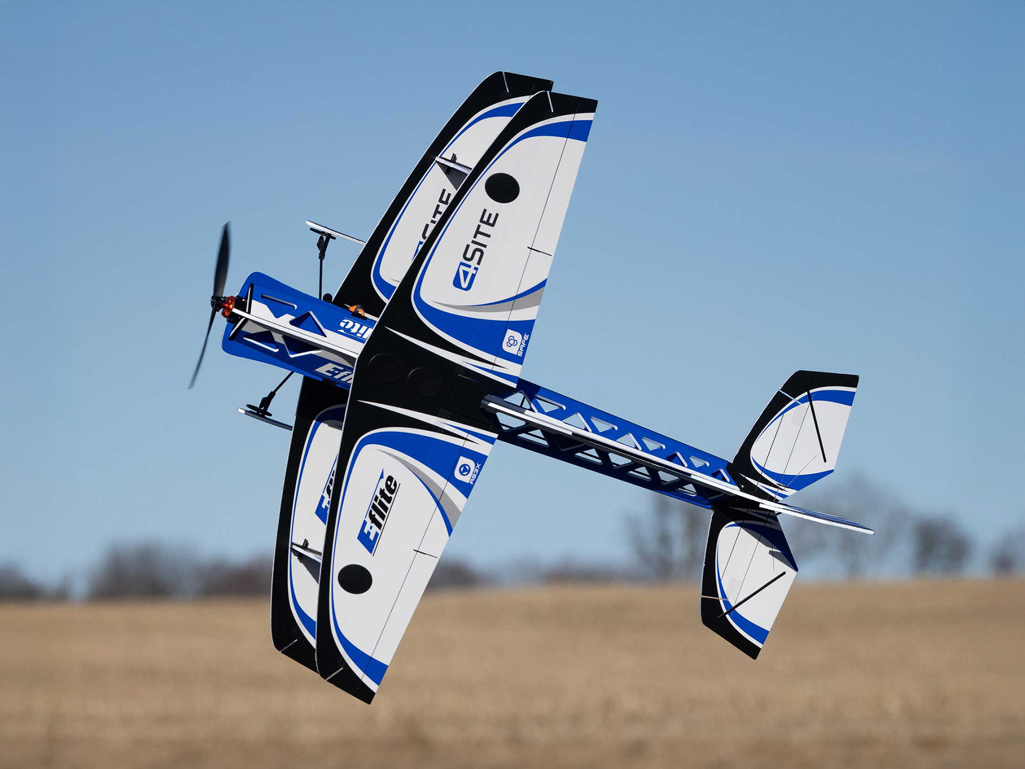 E-flite 4-Site 3D FF (Flat Foamy) 800mm BNF Basic with AS3X+ & SAFE - Image 17