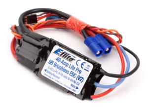 E-flite 40-Amp Lite Pro Switch-Mode BEC Brushless ESC (V2)