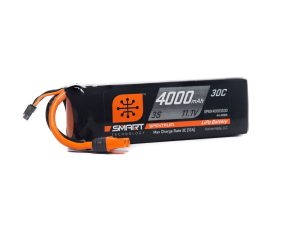 Spektrum 4000mAh 3S 11.1V Smart LiPo Battery 30C; IC3